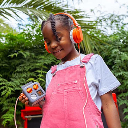 YOTO PRACXX00423 Over-Ear Headphones for Kids with Retractable Cable and Audio Sharing