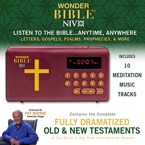 WONDER BIBLE 1.44" 30714 NIV Audio Player with Built-In Speaker