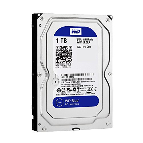 Western Digital 1TB WD10EZRZ 5400RPM SATA III 64MB Hard Drive
