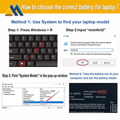 Mobik B31N1912 Laptop Battery 3550mAh 11.55V Lithium Ion