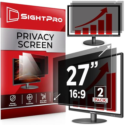 SightPro 27 Inch SP-PSB27169-2P 1920x1080 60Hz Monitor Privacy Filter