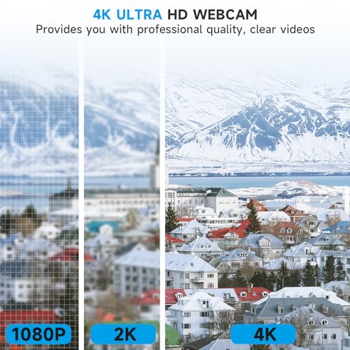 AOC AC310 4K Ultra HD Webcam USB-C & USB-A