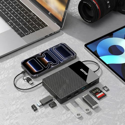 YOTUO 1TB External Hard Drive SY-DSHDD-01 USB 3.0 Multiport Hub