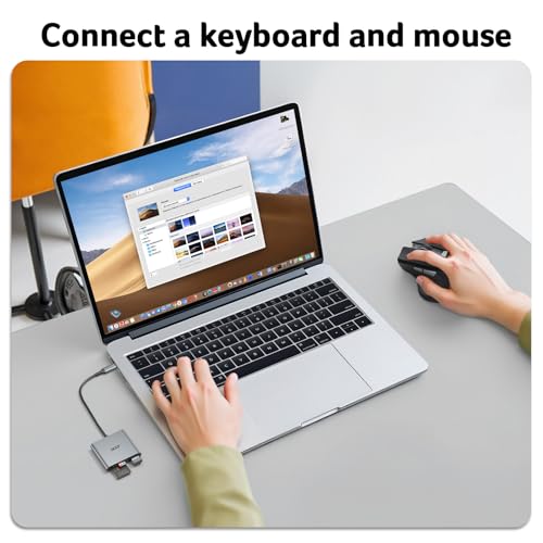 Acer 3-in-1 USB Type C Card Reader ODK4H0 USB 3.0