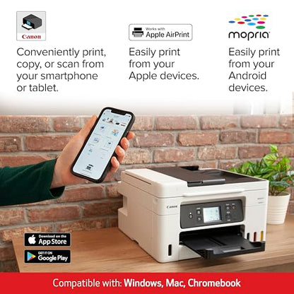 Canon MAXIFY GX4020 All-In-One Inkjet Printer ADF, Auto-Duplex, Energy Star, Color 2400 x 2400 dpi