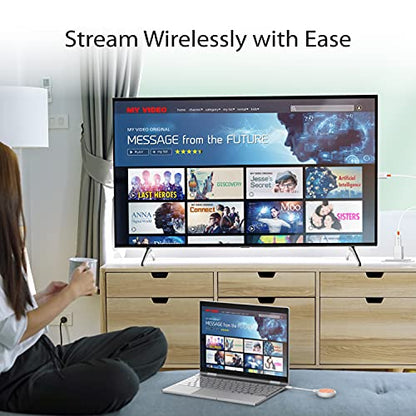 j5create JVAW62 1080p USB-C to HDMI Compact Wireless Display Transmitter and Receiver