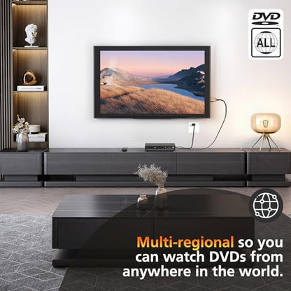 Wxjwyt DVD Player DVD-003 1920x1080 Region Free
