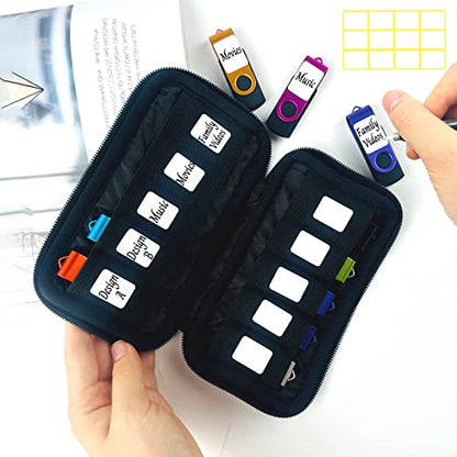 JBOS 43g Neoprene PC08SB Black USB Flash Drive Storage Case