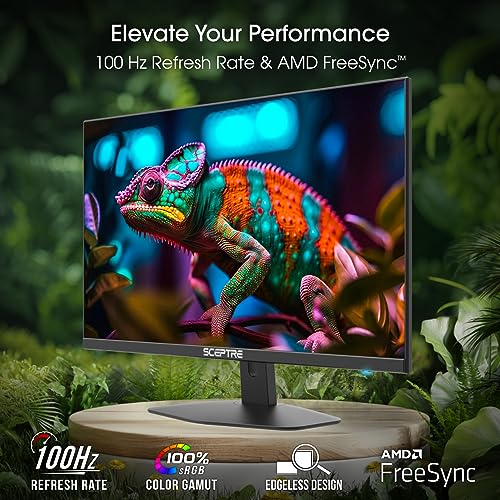 Sceptre 27 Inches E275W-FW100T FHD 1080p 100Hz LED Monitor