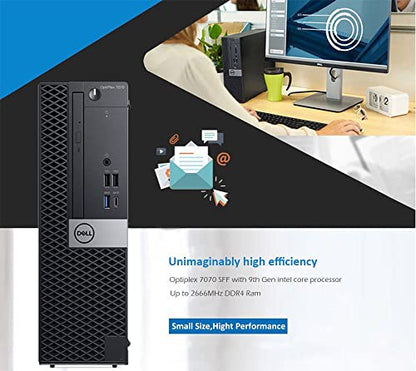 Dell OptiPlex 7070 SFF i7-9700 3.0GHz 3840 x 2160 Computer Tower