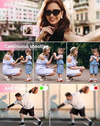 SMARTKLIK 3.7in DC228 44MP 1080p CMOS Digital Camera