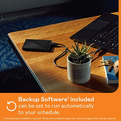 WD 4TB My Passport WDBPKJ0040BBK-WESN USB 2.0/3.0 Portable External Hard Drive