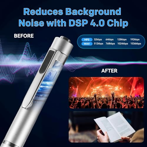 Sanova 64GB Voice Recorder USB Digital Audio Capture Device