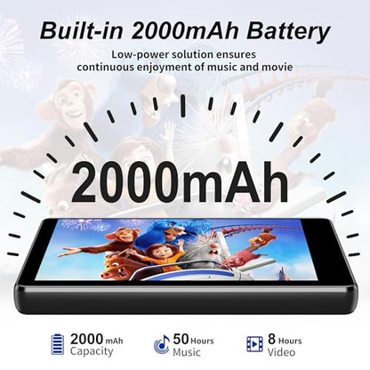 SWOFY 4 Inches M503 pro-80GB LCD MP3 Player with Bluetooth and Wi-Fi