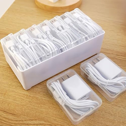 Keqeeo 9.45in x 4.33in Model LO96 Indoor Cable Organizer Box Set