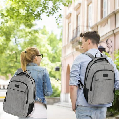 MATEIN 15.6 inch Lsg1004gryb1 Travel Laptop Backpack Water Resistant Grey