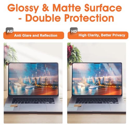 BSPROTE 14 Inch 14-1619-PRC 16:9 Anti-Glare Removable Privacy Screen