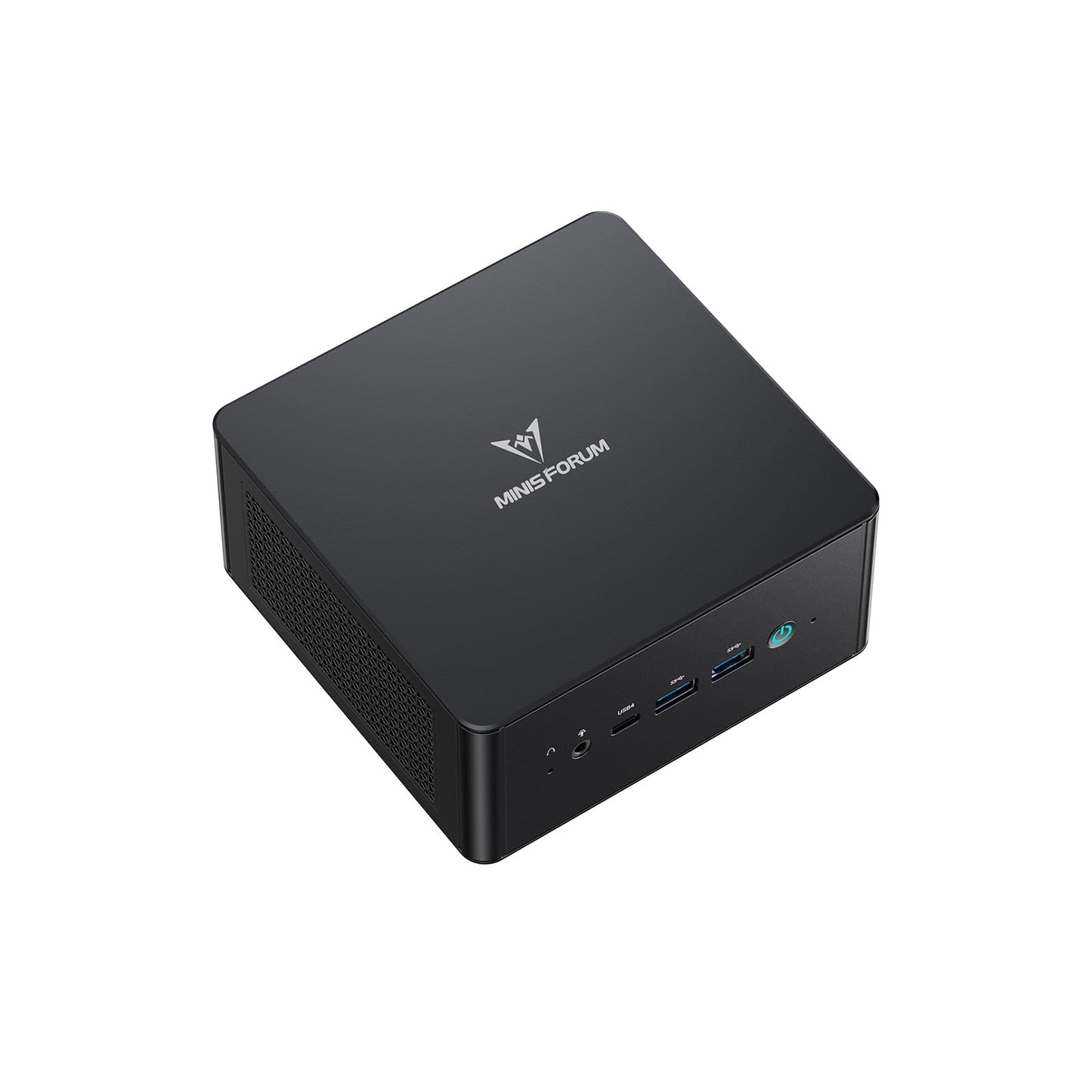 MINISFORUM UM890 Pro Mini PC, AMD Ryzen 9 8945HS (up to 5.2GHz), 32GB DDR5 5600MHz RAM, 1TB PCIe 4.0 SSD, Mini Desktop, Quad Display HDMI/DP1.4/USB-C