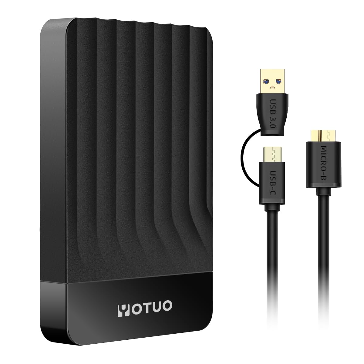 YOTUO 500GB SY-HDD01 External Hard Drive USB 3.0 Black