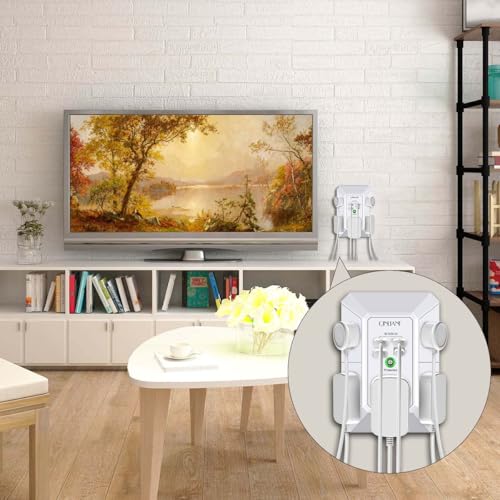 QINLIANF 5 Outlet Extender HR-519D 125 Volts 15 Amps Surge Power Strip with 4 USB Ports
