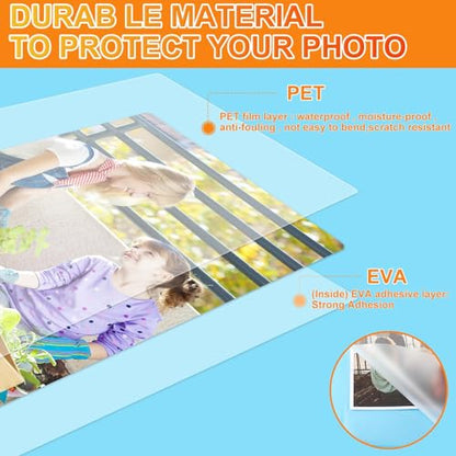 CAREGY 100 Pack Laminating Sheets 11.5 x 17.5 Inch 3 Mil Clear
