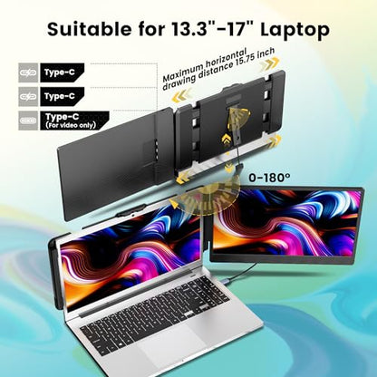 domyfan 14.1" S1 FHD 1080p 60Hz IPS Monitor