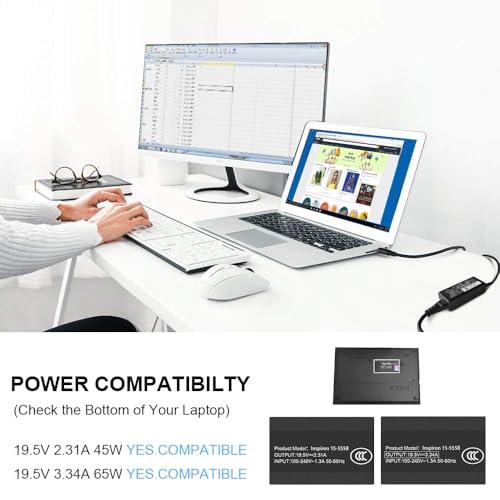 Ostrich 65W LA65NS2-01 Adapter Power Supply 100-240V Round Tip