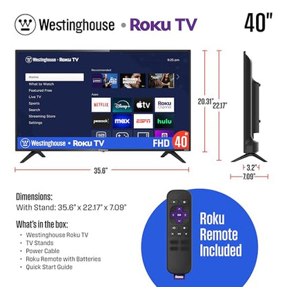 Westinghouse 40 Inch LED 1080p 60Hz Television