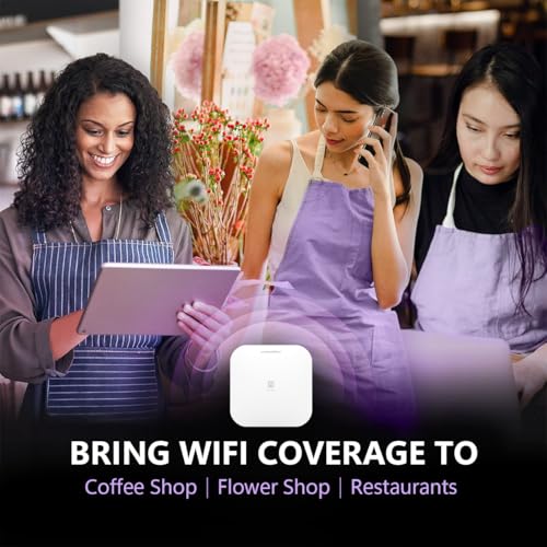 EnGenius EWS276-FIT Wireless Access Point Dual-Band 802.11ax 3Gbps 1 Port Fixed Antenna