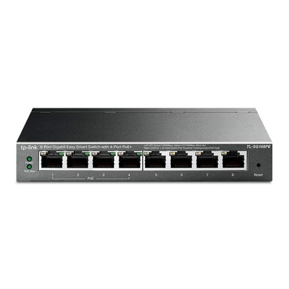 TP-Link 8-Port TL-SG108PE Ethernet Switch 1000Mbps PoE Managed