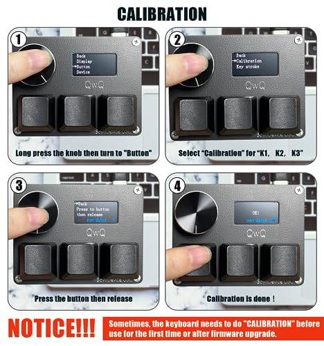 BTXETUEL Sayodevice-O3C 3-Key USB-C Mini Keypad