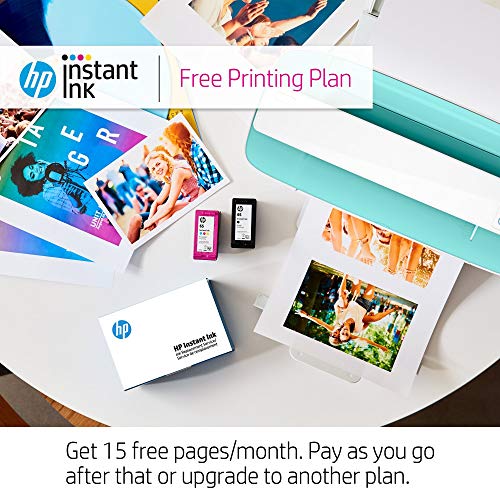 HP DeskJet 3755 Compact Inkjet Printer Color 600x600 dpi