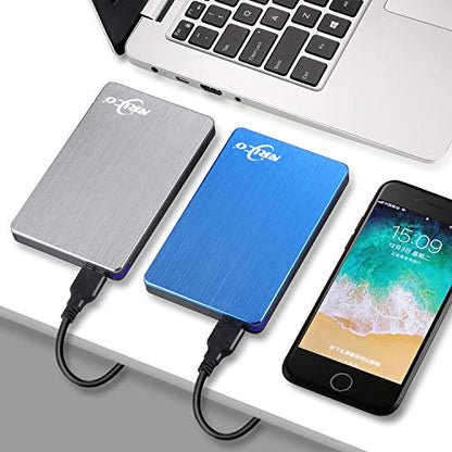 NRICO 500 GB External Hard Drive USB 3.0 2.5 Inch All-Platform Storage Solution