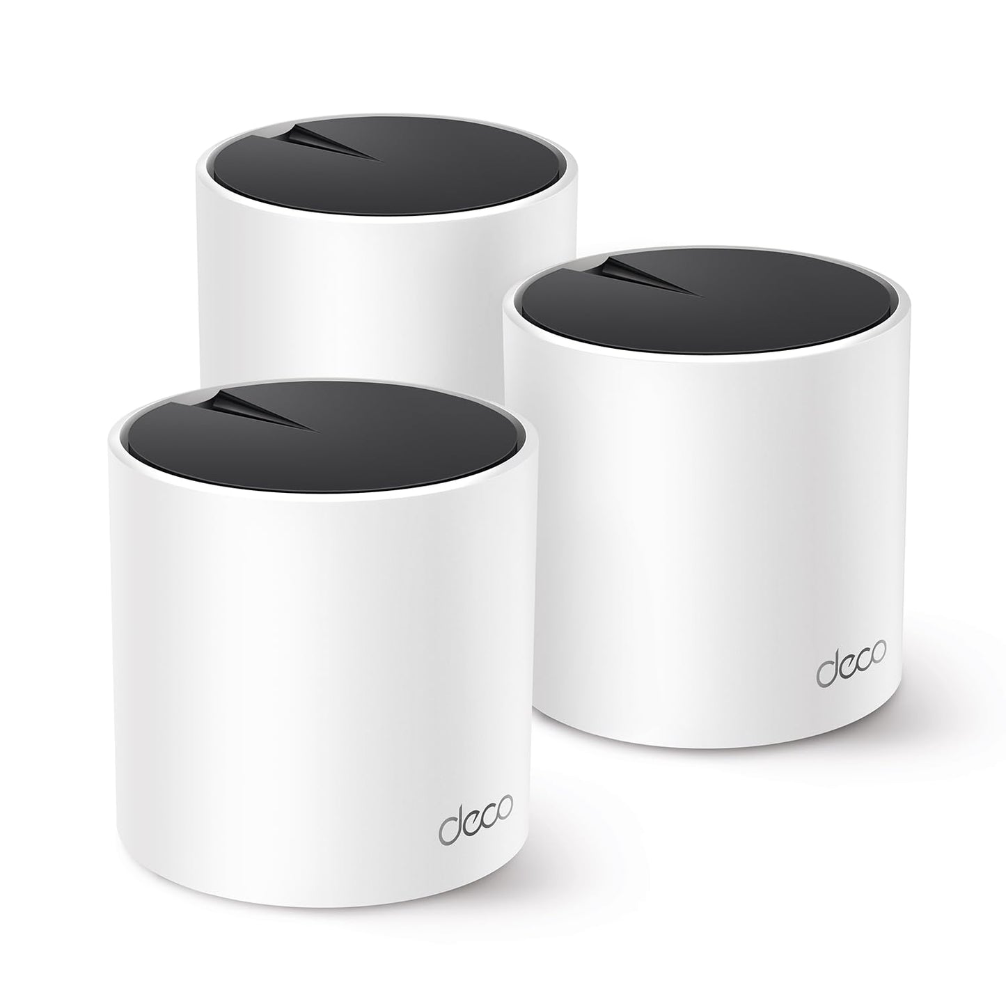TP-Link Deco X55 Pro (3-Pack) Mesh Wi-Fi 6 AX3000 Whole Home System - Coverage Up to 6500 Sq.Ft, 2x2.5G Ports