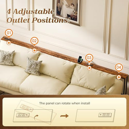 SUPERJARE 110.2in Long Console Table Model 70324