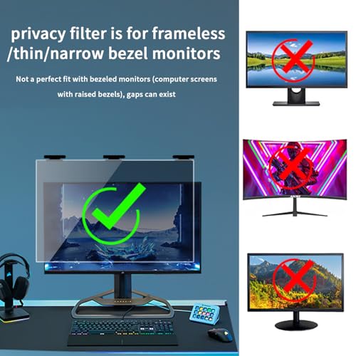 Halloive 21.5 Inch HH-21.5CXFG 16:9 Anti-Glare Computer Privacy Screen