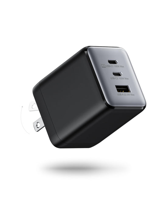 wegear 100W USB C Wall Charger AQ103KAUS 3 Ports Fast Charging Adapter