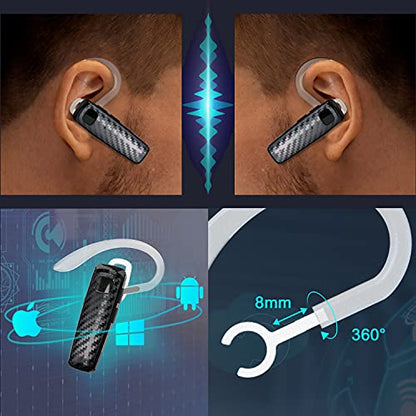 LEKOYE S525-BK Bluetooth Headphones Wireless Noise Cancelling