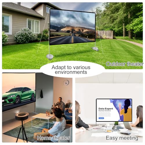 SKERELL 85" SKLI-100Pro 1080p Portable Projection Screen