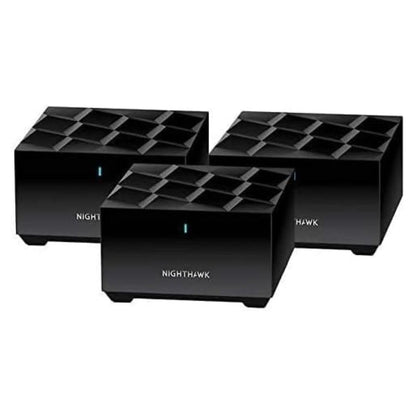 NETGEAR MK63-100NAR 3-Pack Wi-Fi 6 Dual-Band Whole Home Mesh System 1800 Mbps