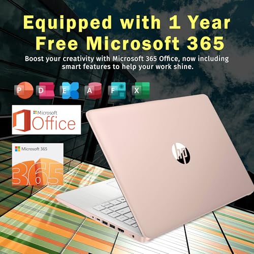 HP Stream 14" Laptop - Intel Celeron N150, 16GB RAM, 128GB eMMC, Windows 11 S, Gold
