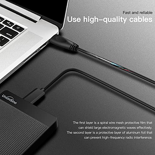 UnionSine 1TB External Hard Drive HDD2510 Portable USB 3.0
