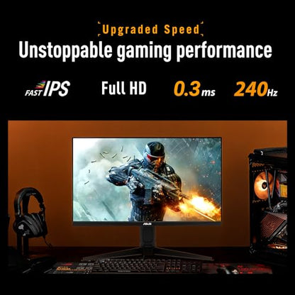 ASUS 24 Inches VG249QML5A FHD 1080p 240Hz Fast-IPS Monitor