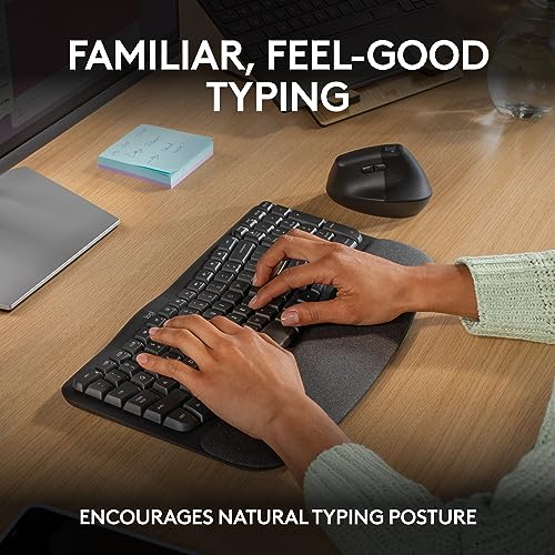 Logitech 14.8" x 8.62" x 1.18" 920-011898 USB Membrane Keyboard QWERTY Graphite