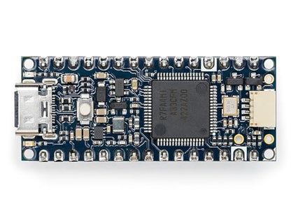 Arduino 1.7" x 0.7" x 0.3" Nano R4 [ABX00143] - Microcontroller Board with 32 KB RAM, 256 KB Memory, 48 MHz Processor, I2C Connectivity