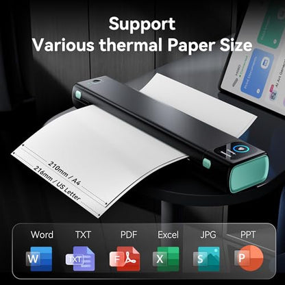 Phomemo M08D-Letter Monochrome Thermal Printer 600x600 DPI Portable Bluetooth