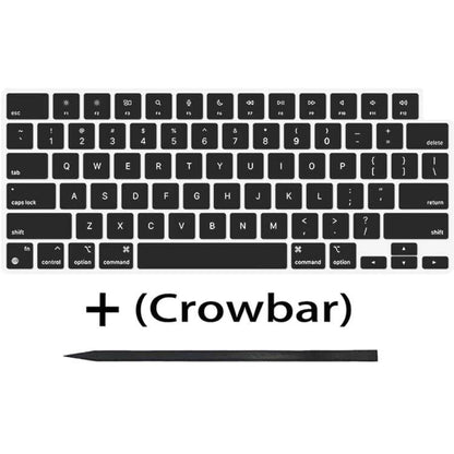 Bfenown 1.0 Count KCAPS-A2681-USBK Matte Black Silicone Keycap for MacBook Devices