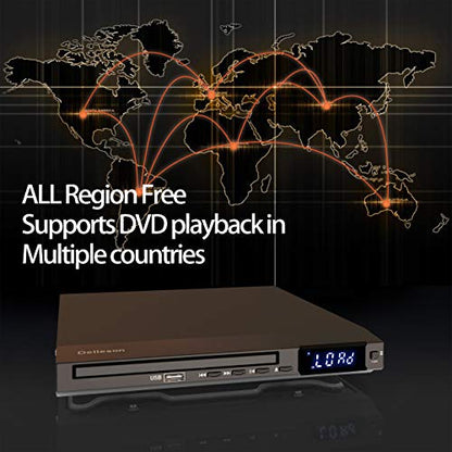 Delleson Compact DVD Player Model B08YFBWTRL 1280×720 720p CD/DVD Player