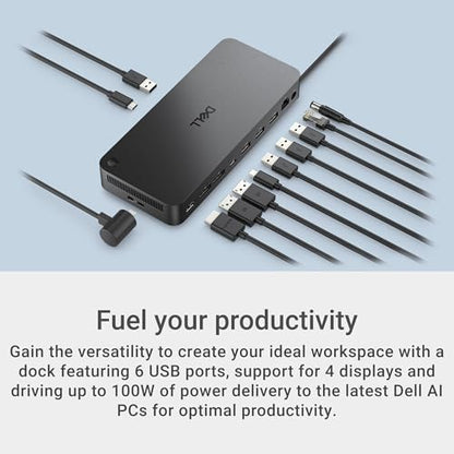 Dell 8.07" WD25 Docking Station DisplayPort USB-C HDMI