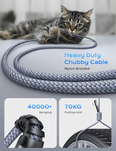 AINOPE 10FT USB C to USB C Cable H319-3M 240W Fast Charging Right Angle